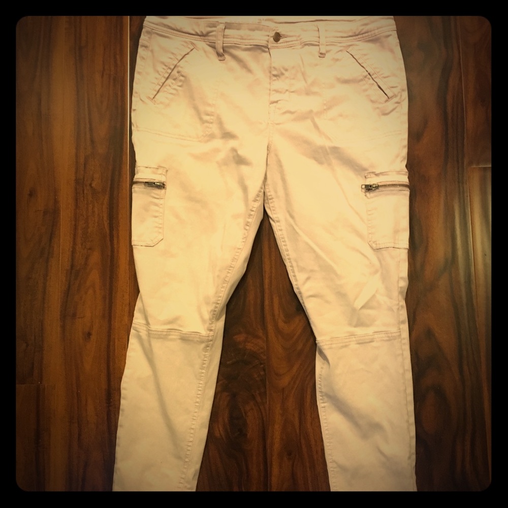 Ava & Viv Blush colored stretch Jeggings